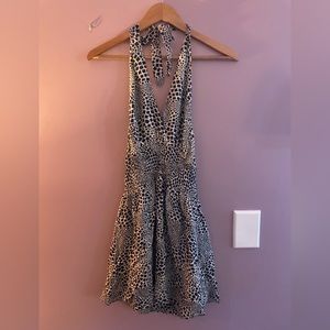 Parker Silk Halter Dress